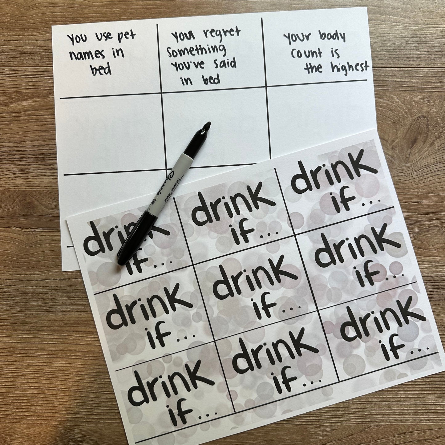 BLANK | Mature Drink If Cards