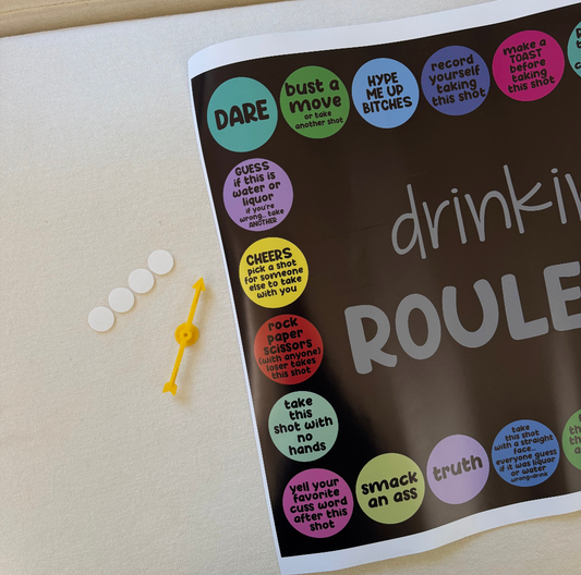 (SHIPS TO YOU) DRINKING ROULETTE
