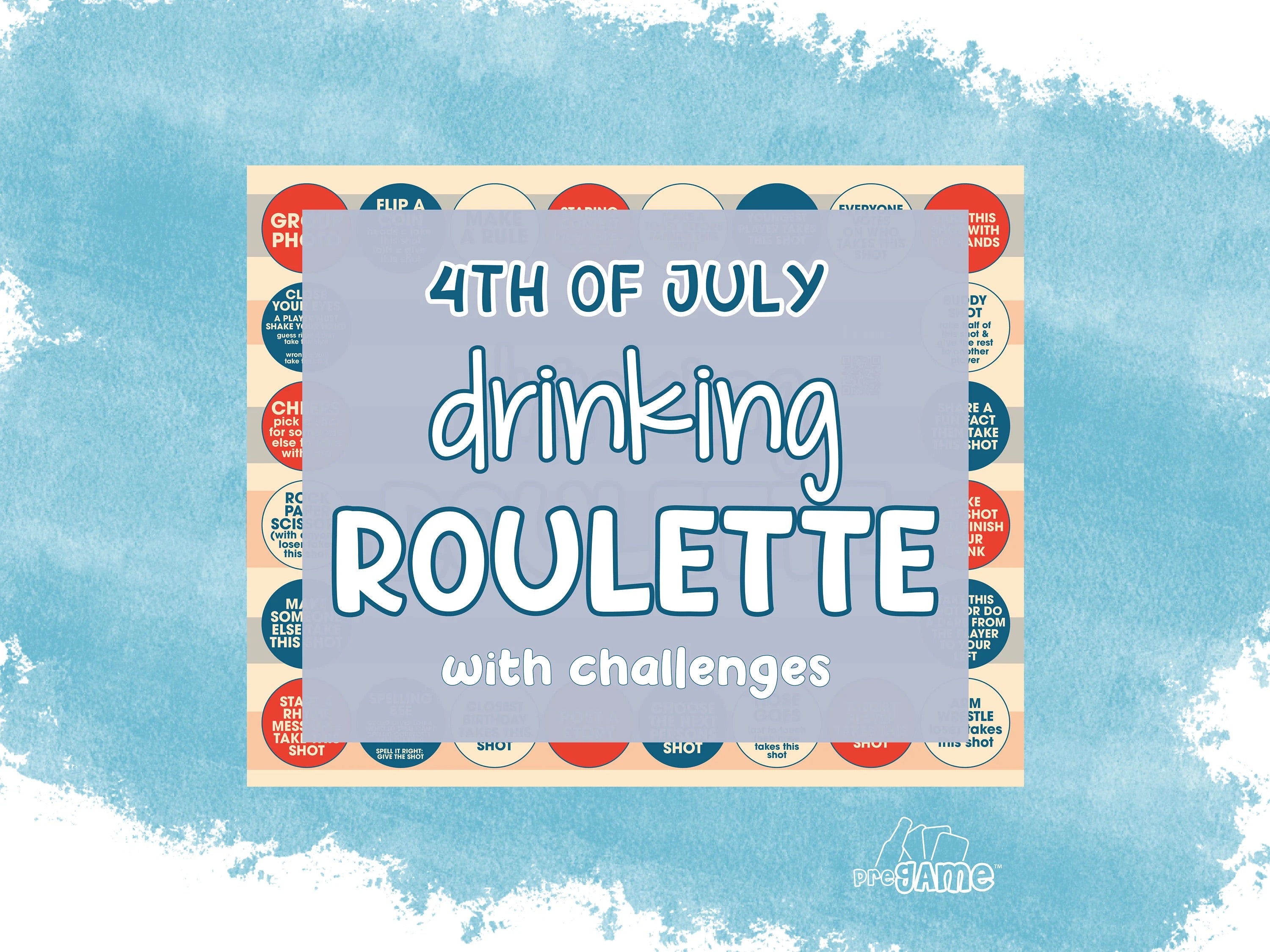 4th of JULY DRINKING ROULETTE