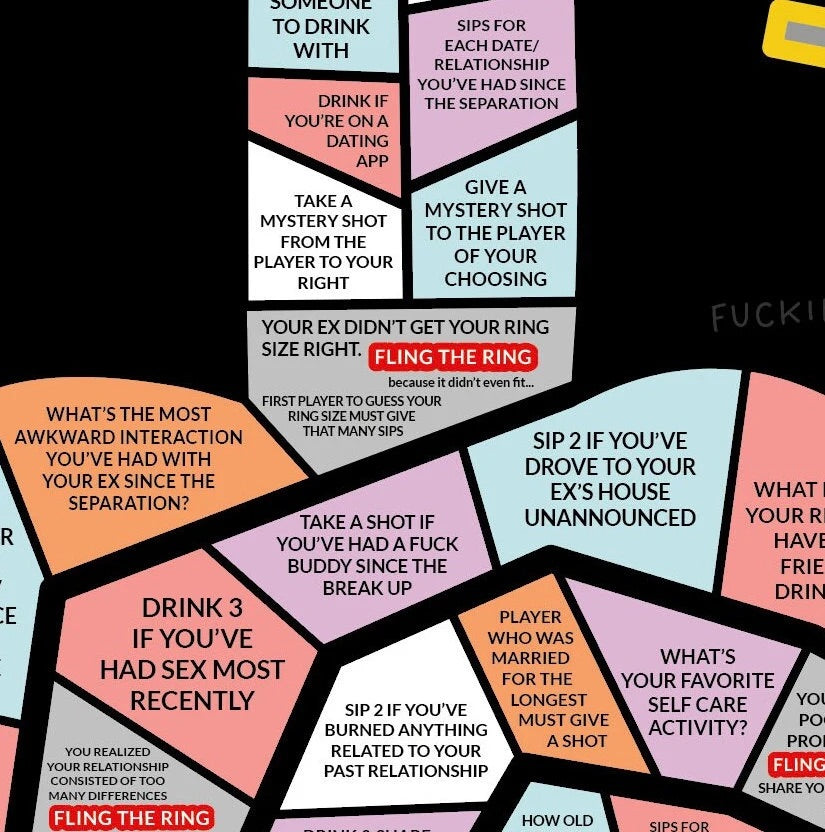 I DO KNOT | Divorcee Drinking Game