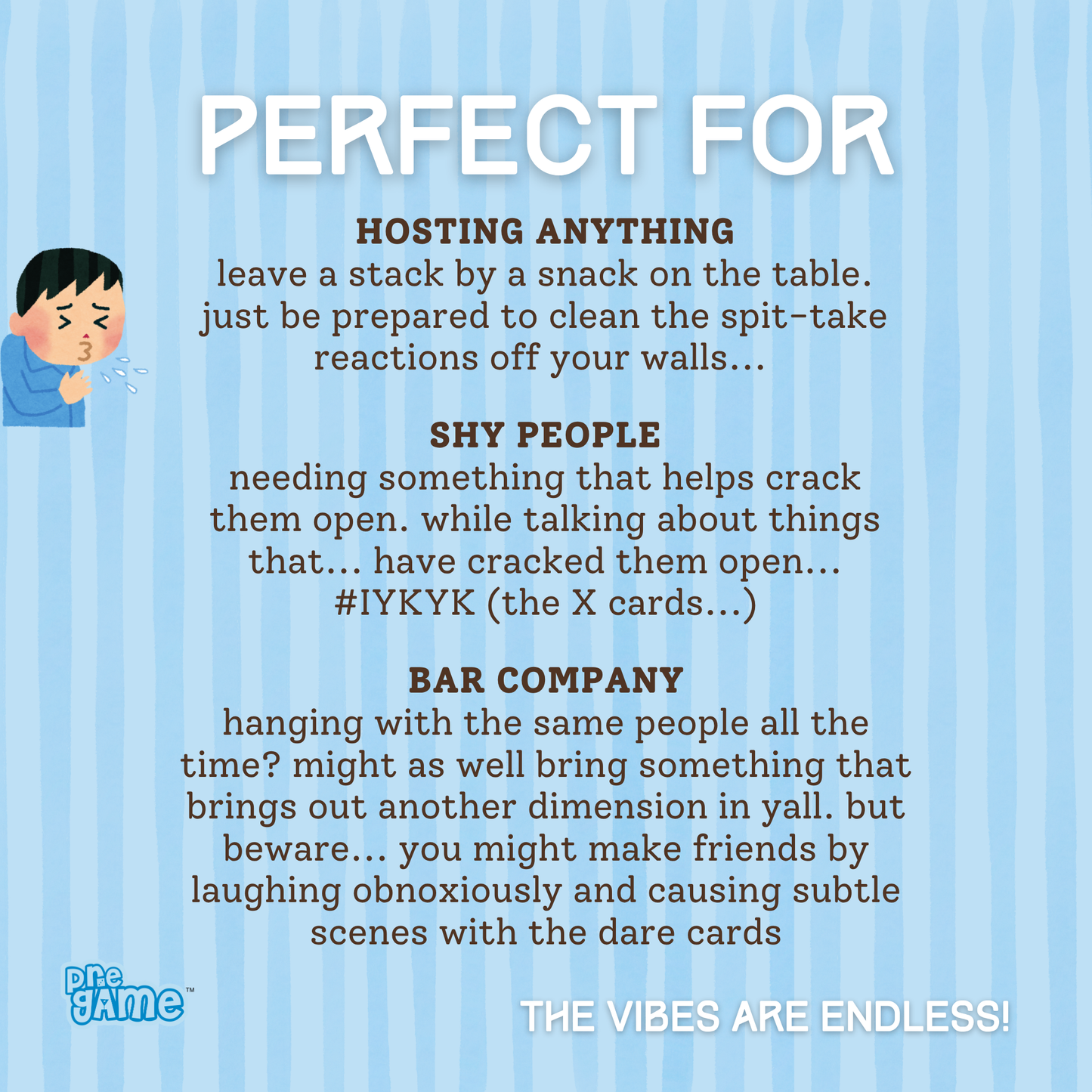 THE ULTIMATE PREGAME (TUP)