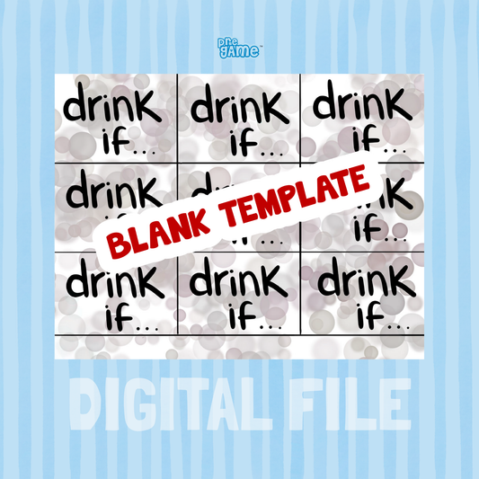 BLANK | Mature Drink If Cards