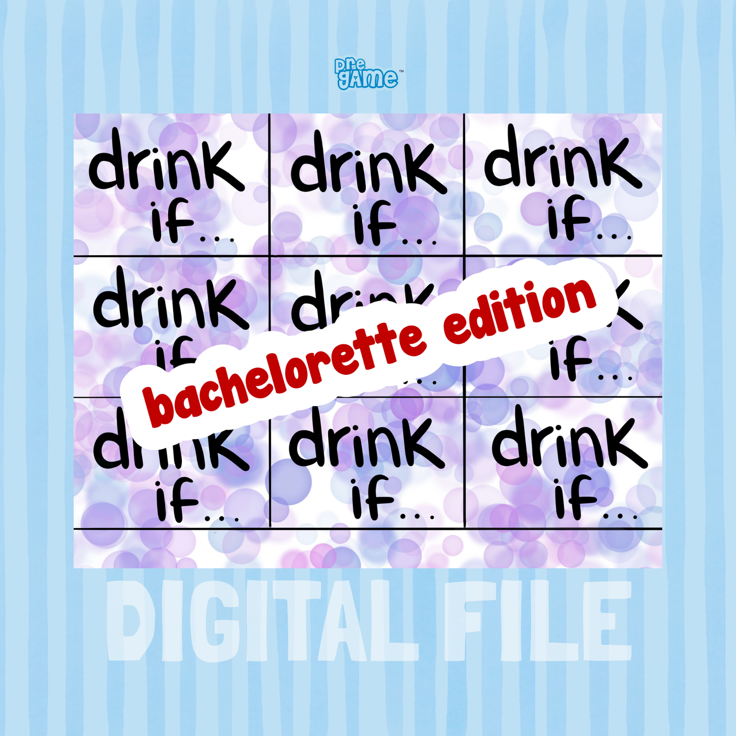 DRINK IF | Bachelorette Party Edition