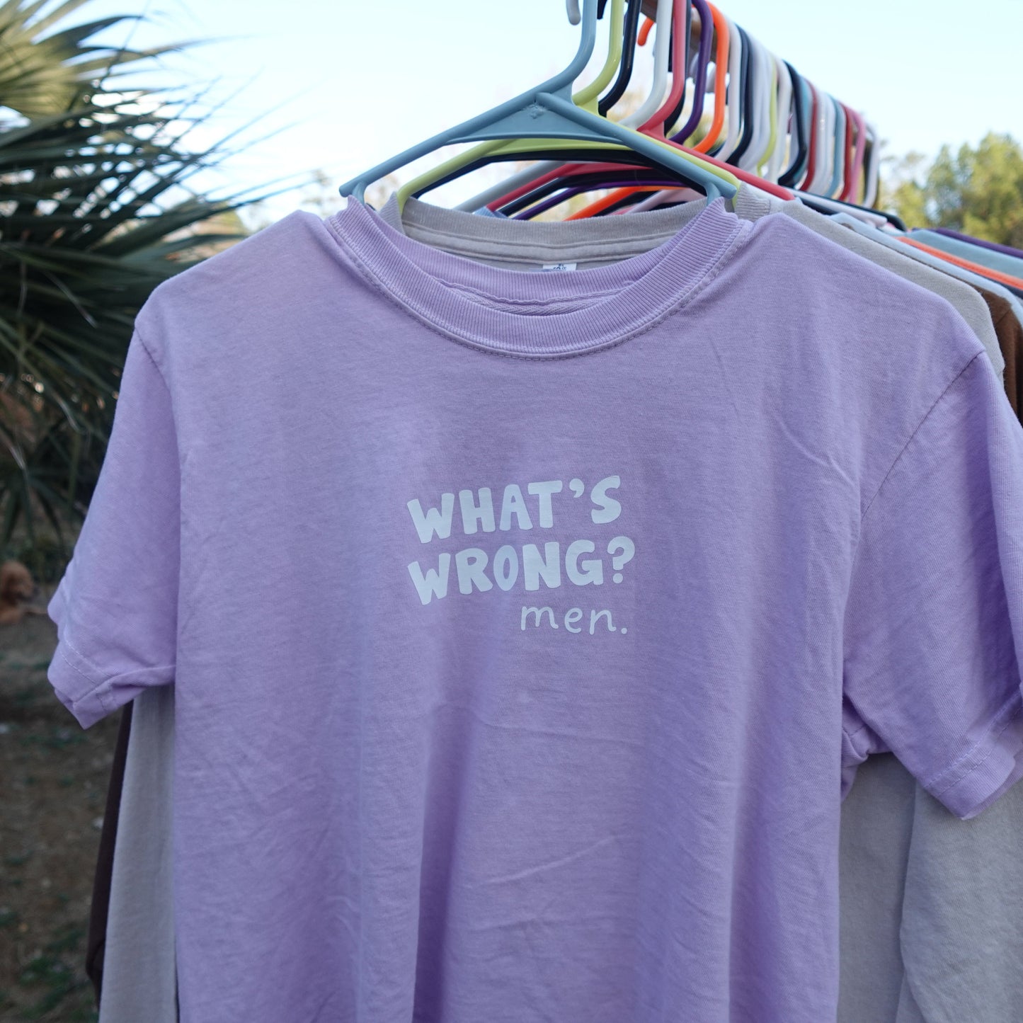 WHAT'S WRONG? men. | CROPPED T