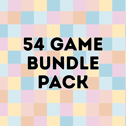 54 GAME BUNDLE PACK!