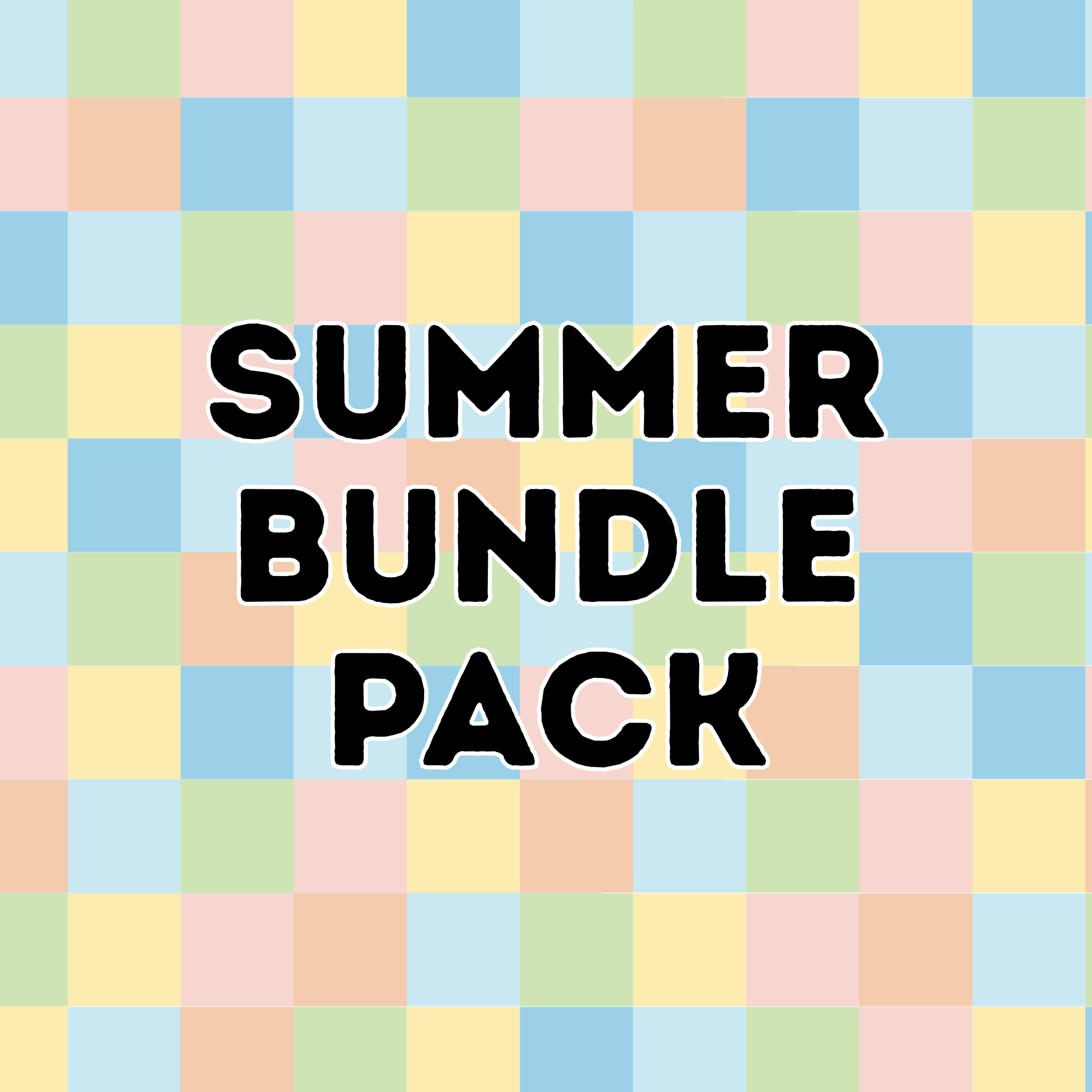 SUMMER BUNDLE PACK!