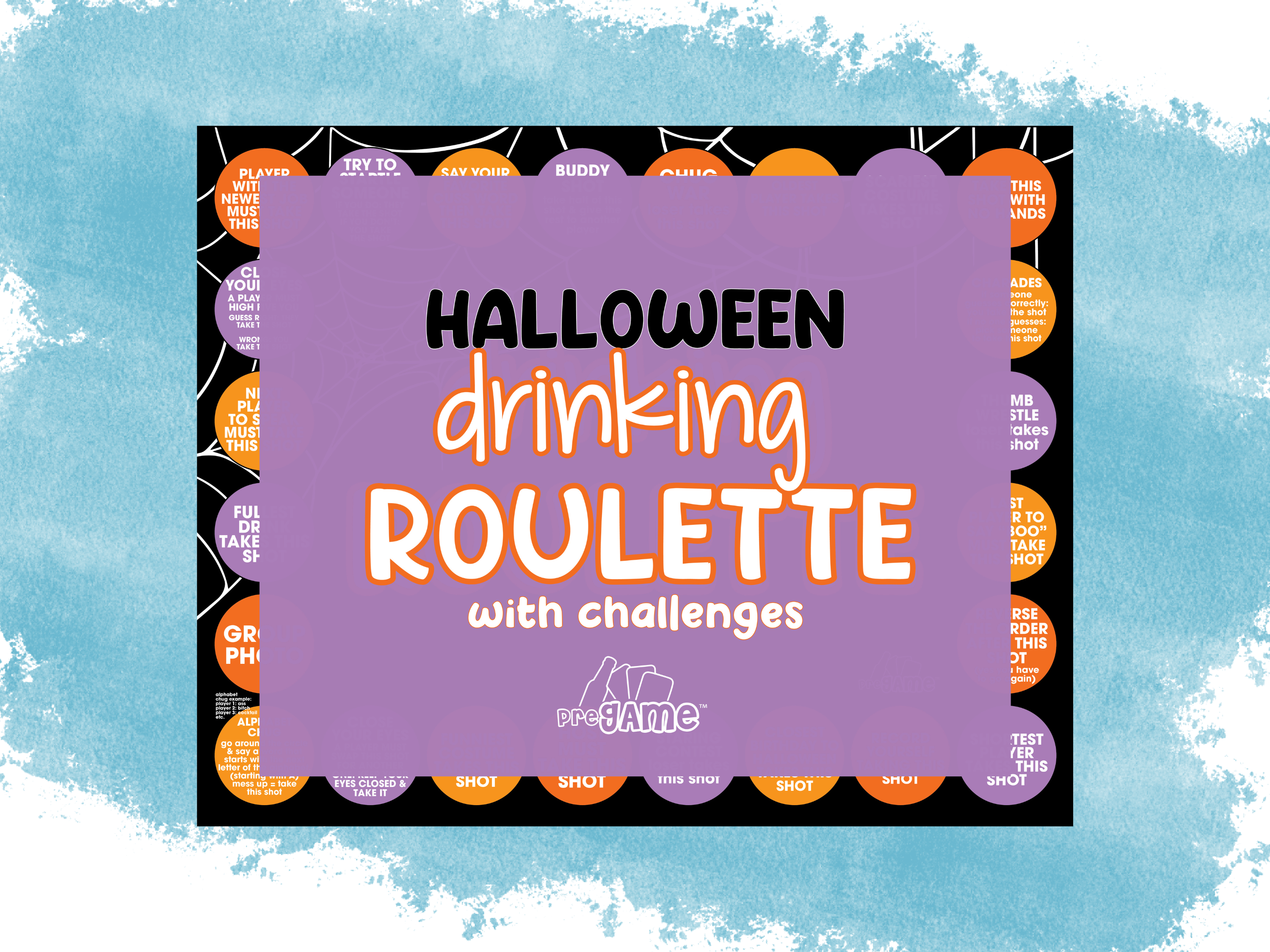 HALLOWEEN DRINKING ROULETTE | Shots & Challenges
