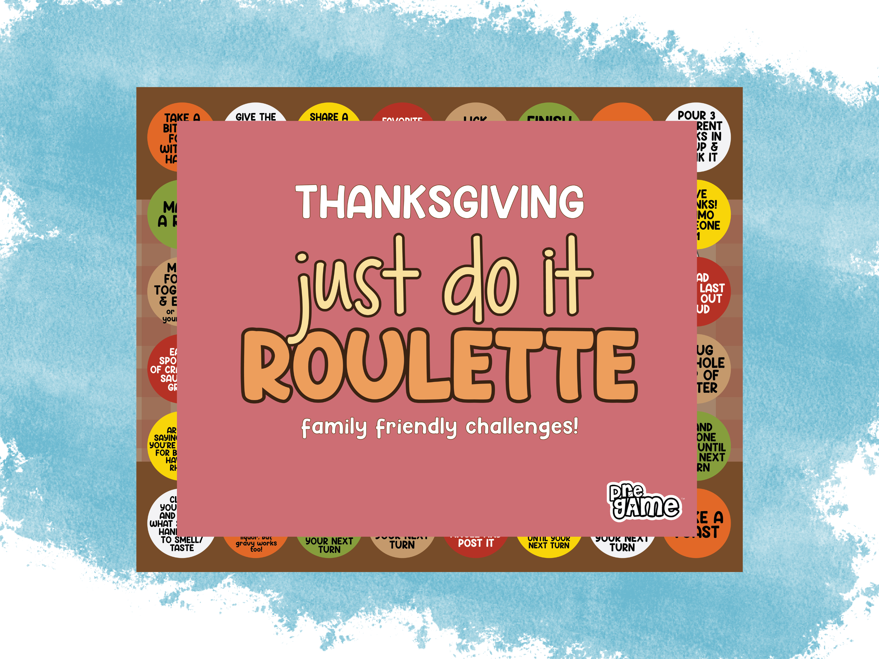THANKSGIVING CHALLENGE ROULETTE