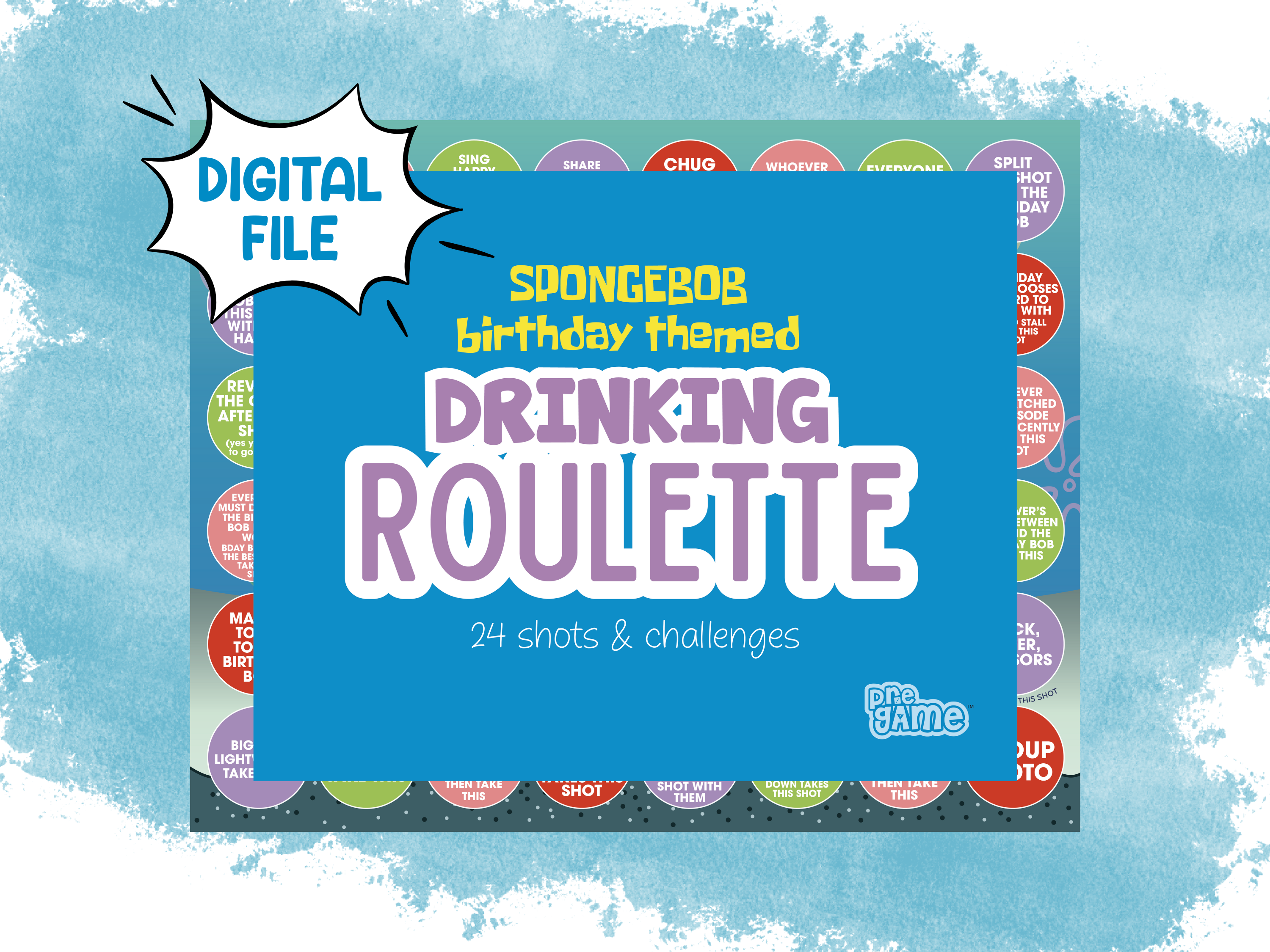 BIRTHDAY BOB DRINKING ROULETTE