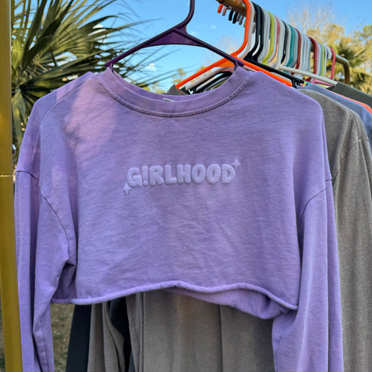 GiRLHOOD | LONG SLEEVE CROP