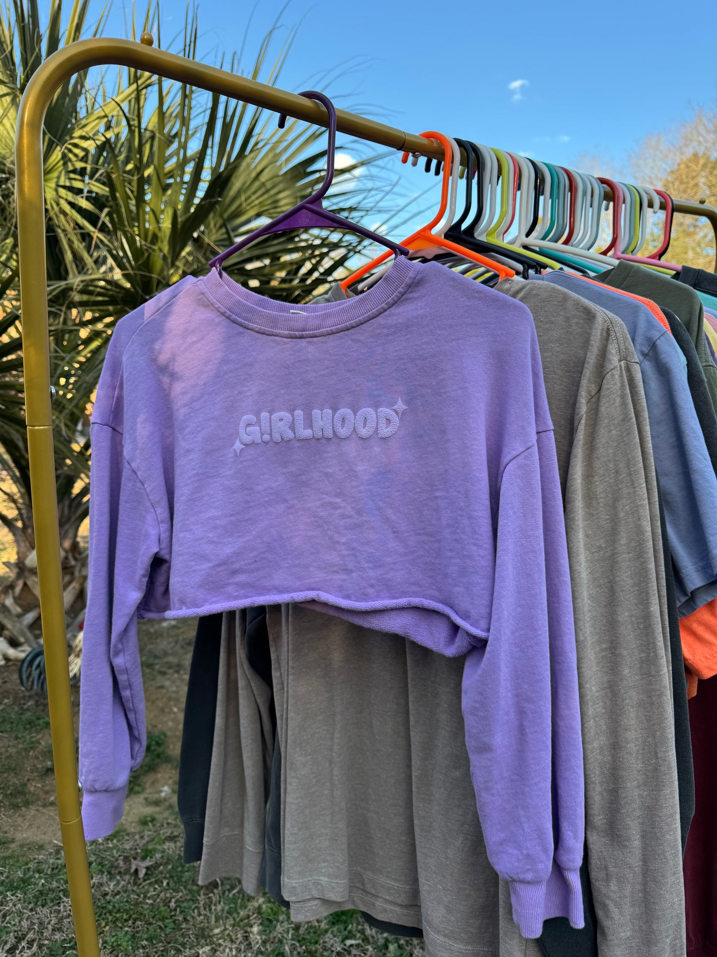 GiRLHOOD | LONG SLEEVE CROP