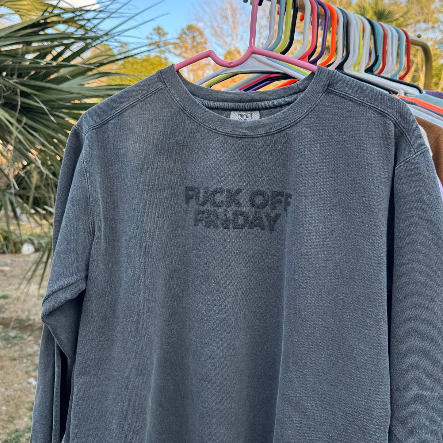 FUCK OFF FRIDAY | CREWNECK