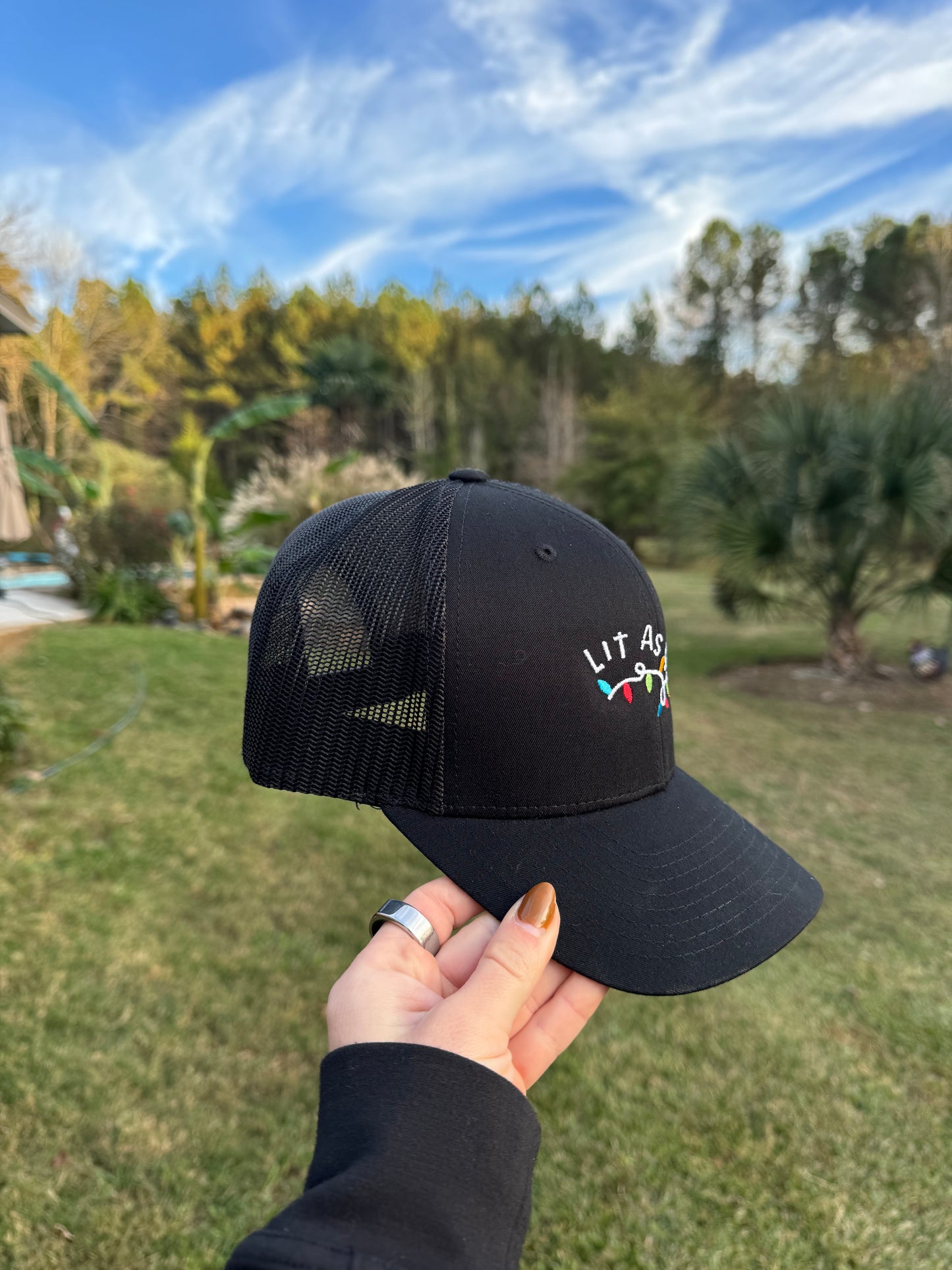 LIT AS SHIT | TRUCKER HAT