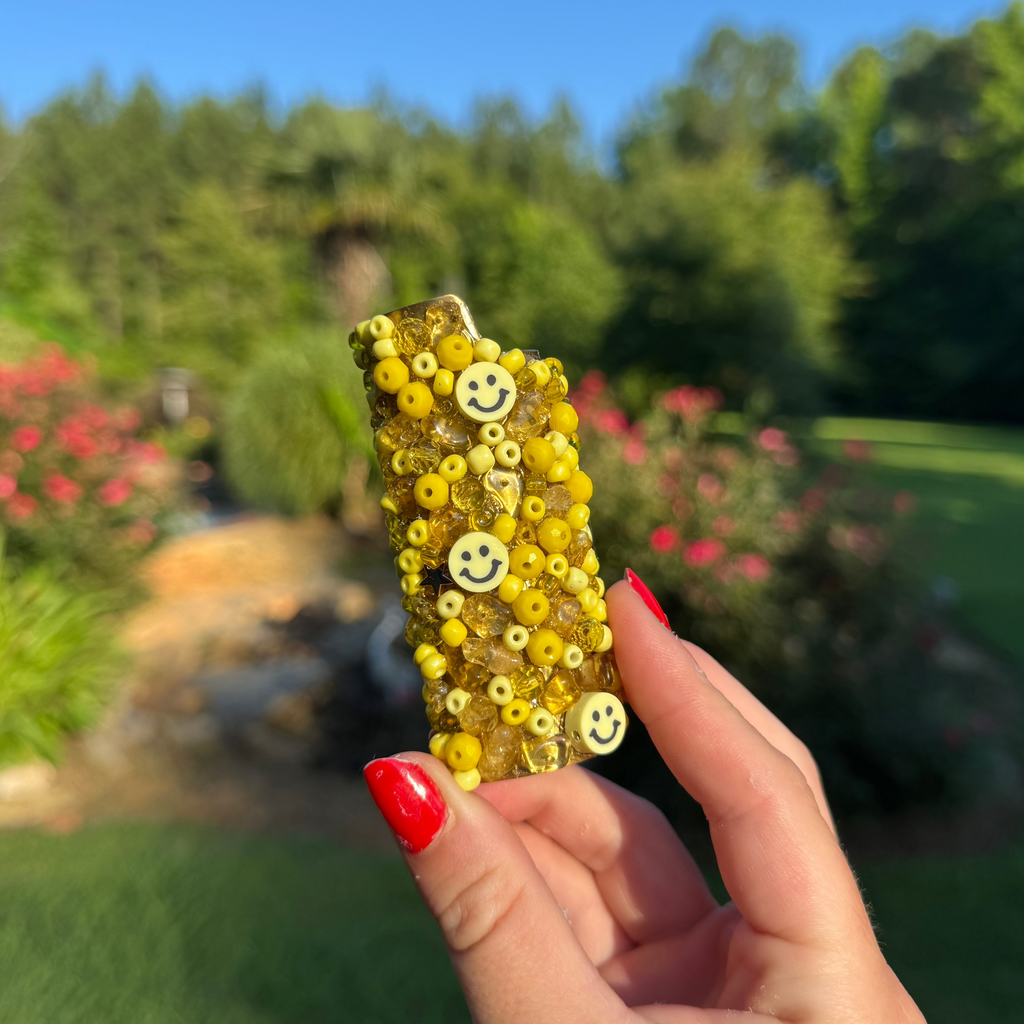 BEADED LIGHTER COVER | FUCK IT