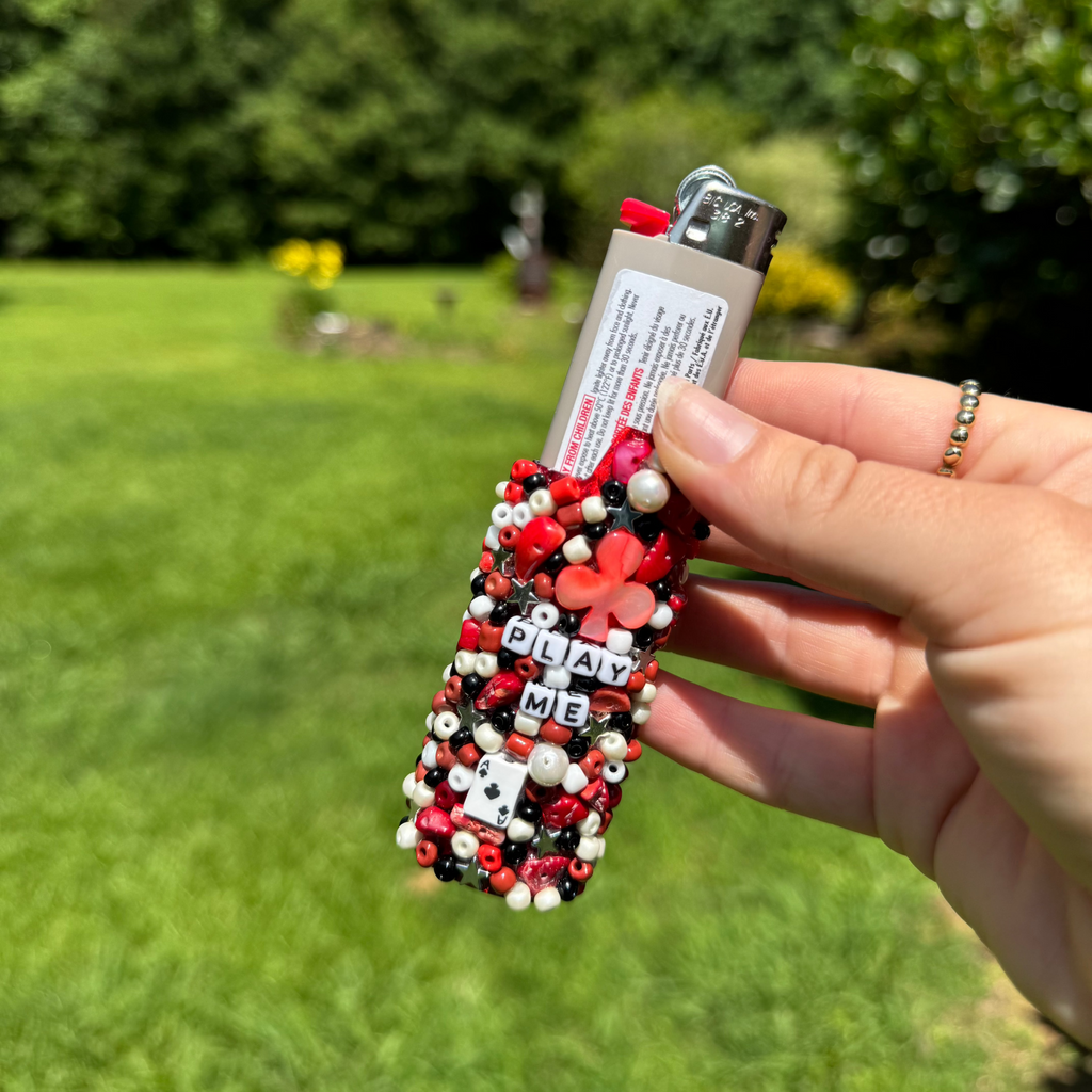 BEADED LIGHTER COVER | PLAY ME