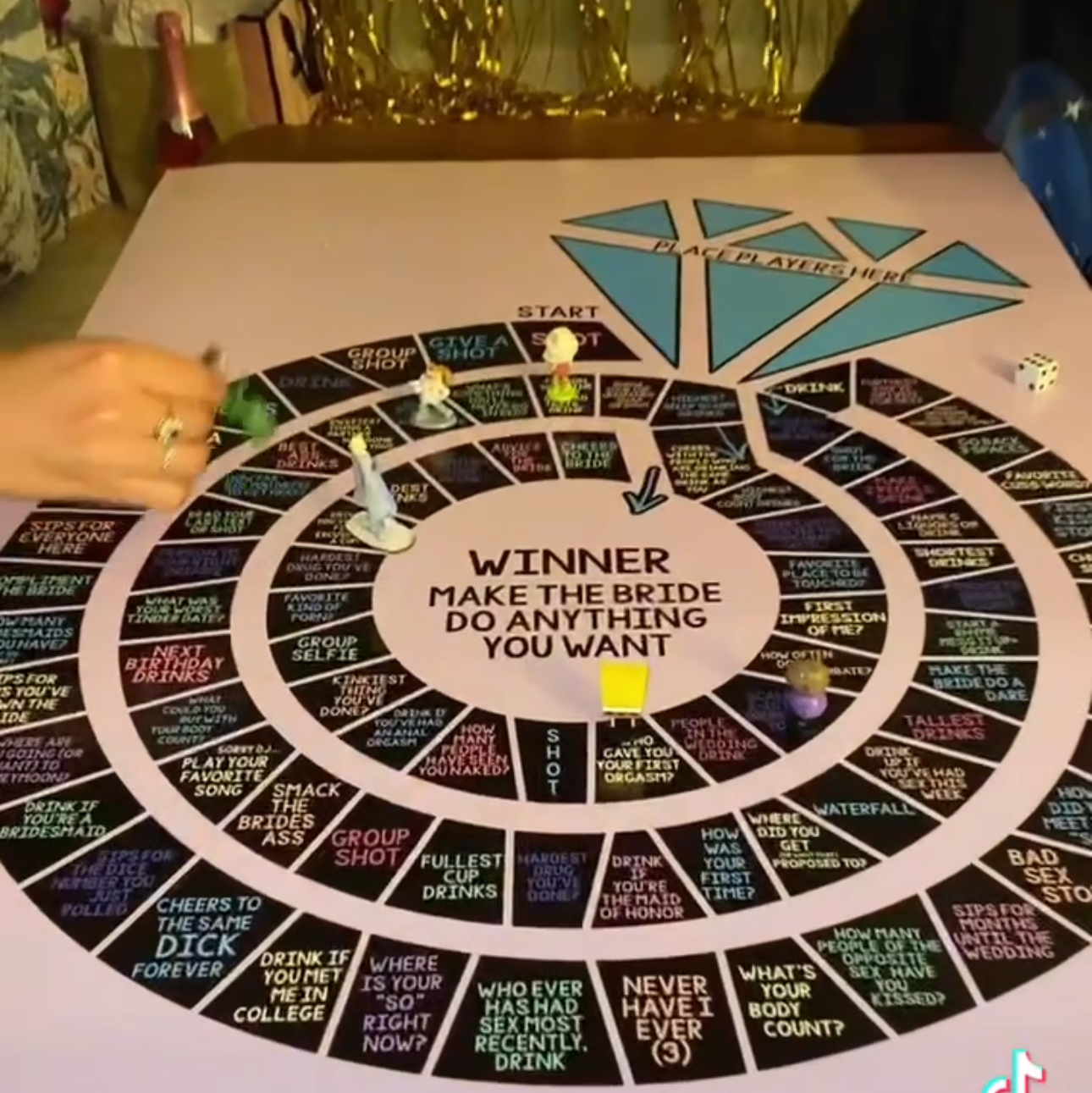 I DO | Bachelorette Drinking Game