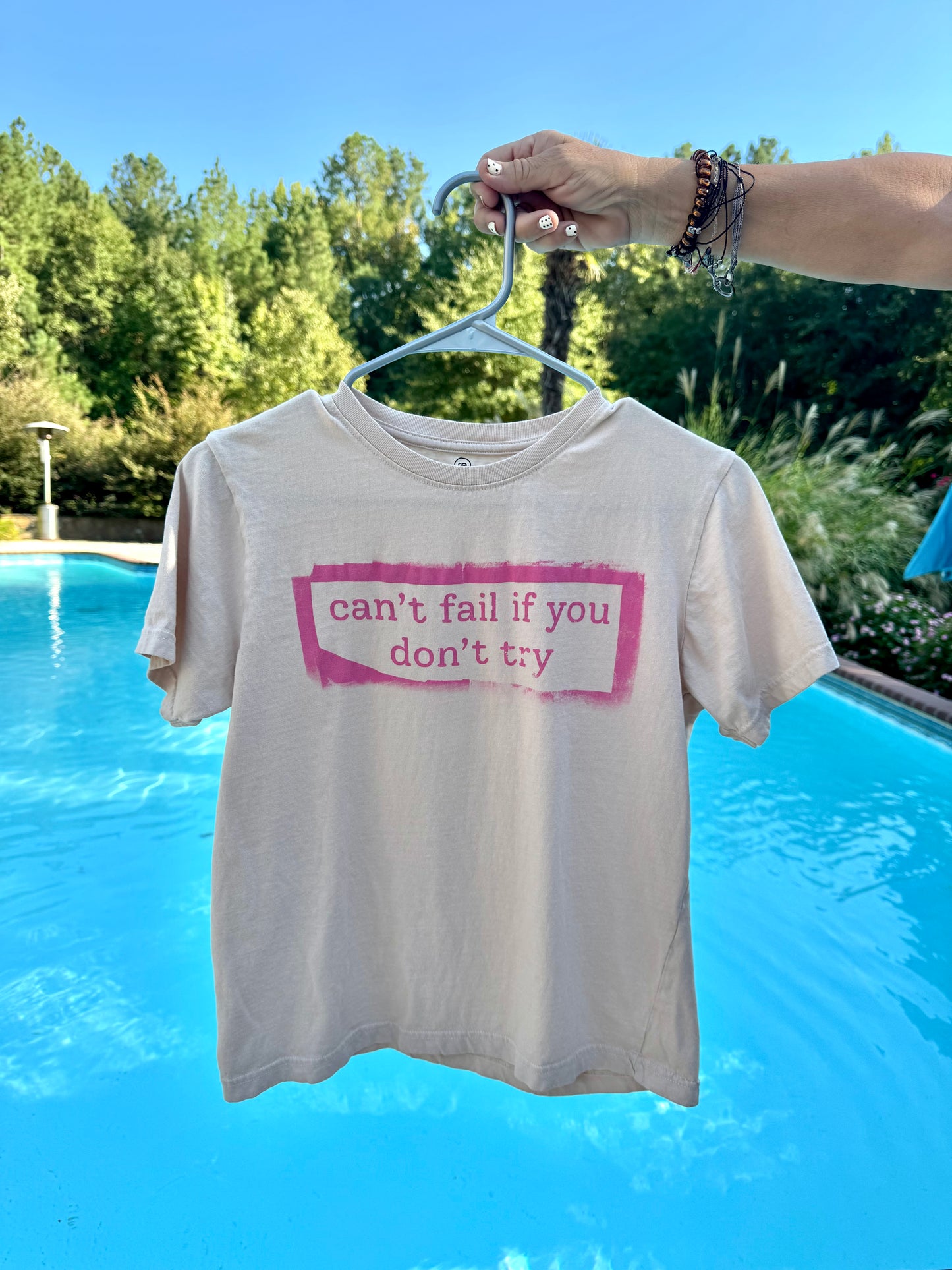 can't fail if you don't try T