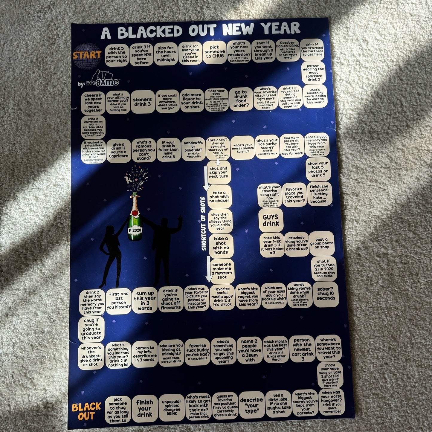 A BLACKED OUT NEW YEAR (+ FAMILY FRIENDLY)