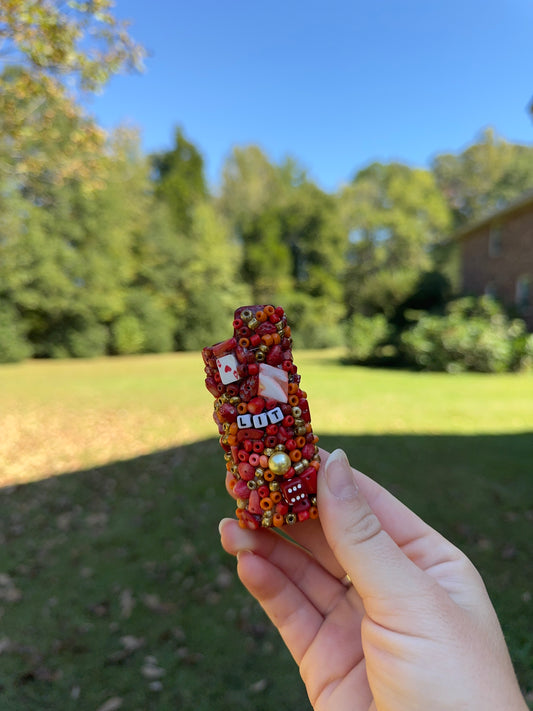 BEADED LIGHTER COVER | LIT
