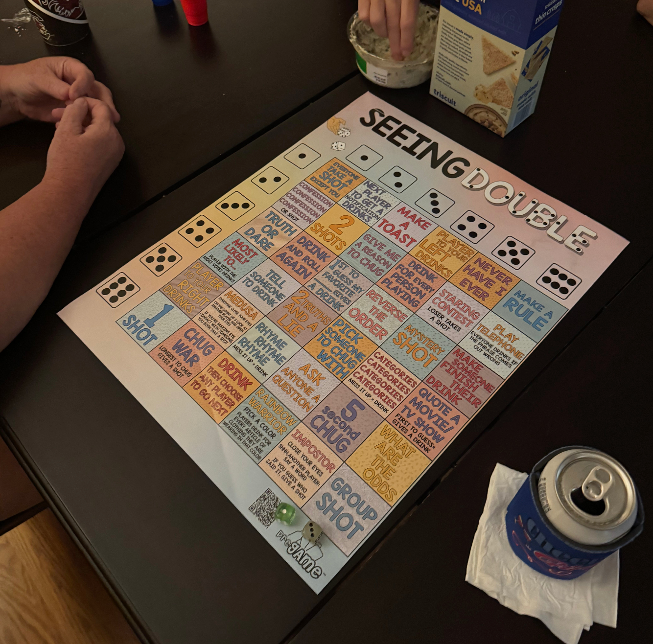 SEEING DOUBLE | Drinking Dice Game