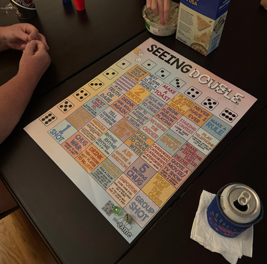 SEEING DOUBLE | Drinking Dice Game