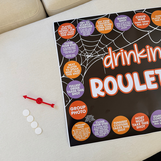 (SHIPS TO YOU) HALLOWEEN DRINKING ROULETTE