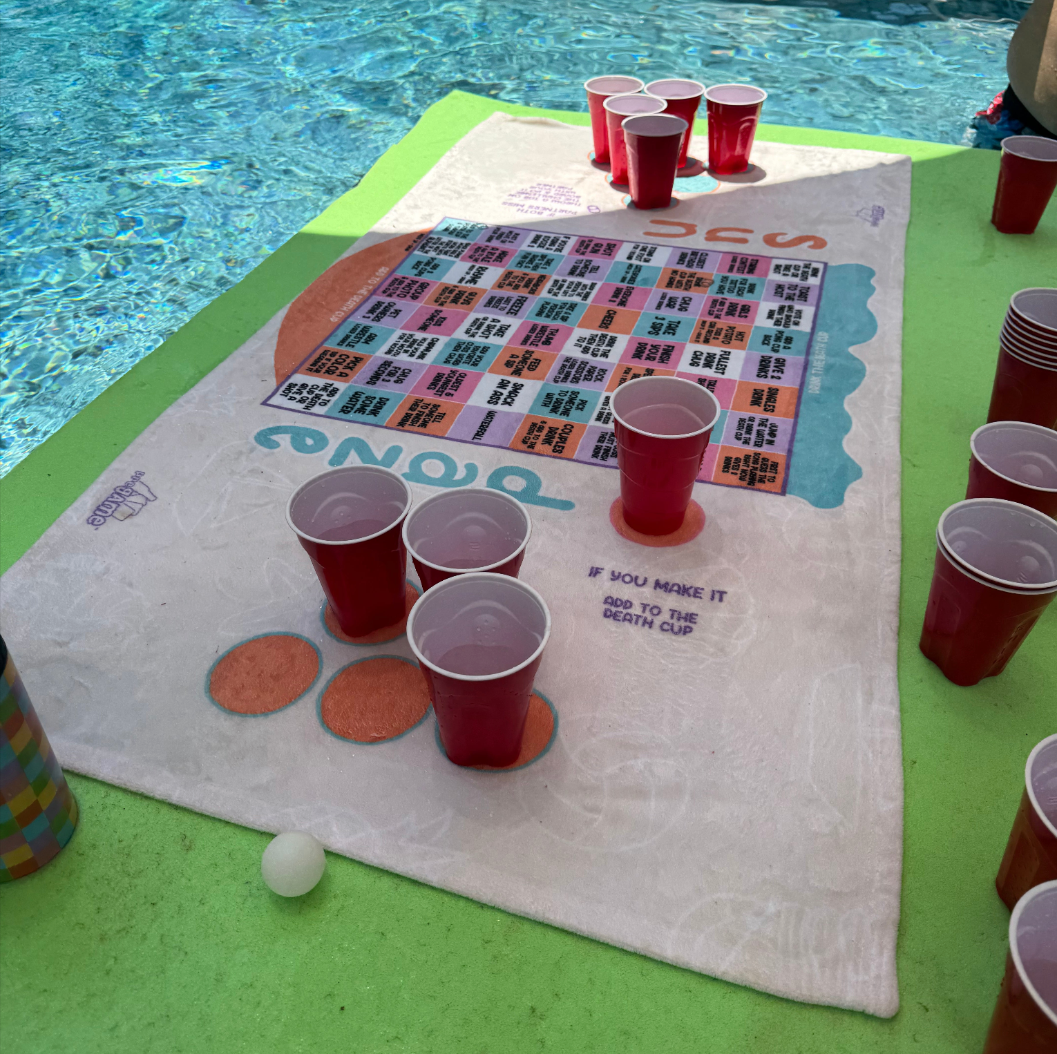 SUN DAZE | drinking game TOWEL