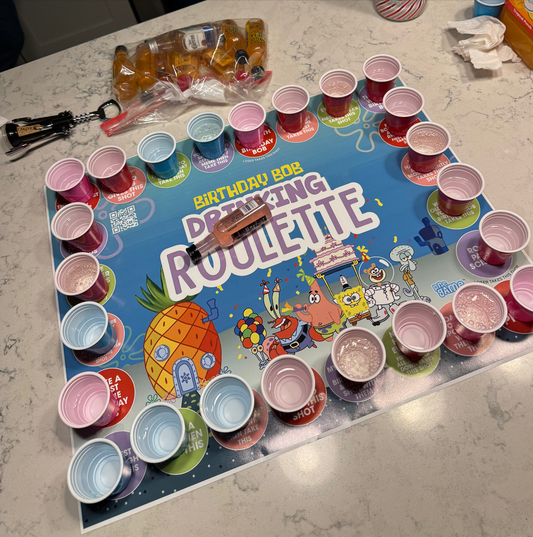 BIRTHDAY BOB DRINKING ROULETTE