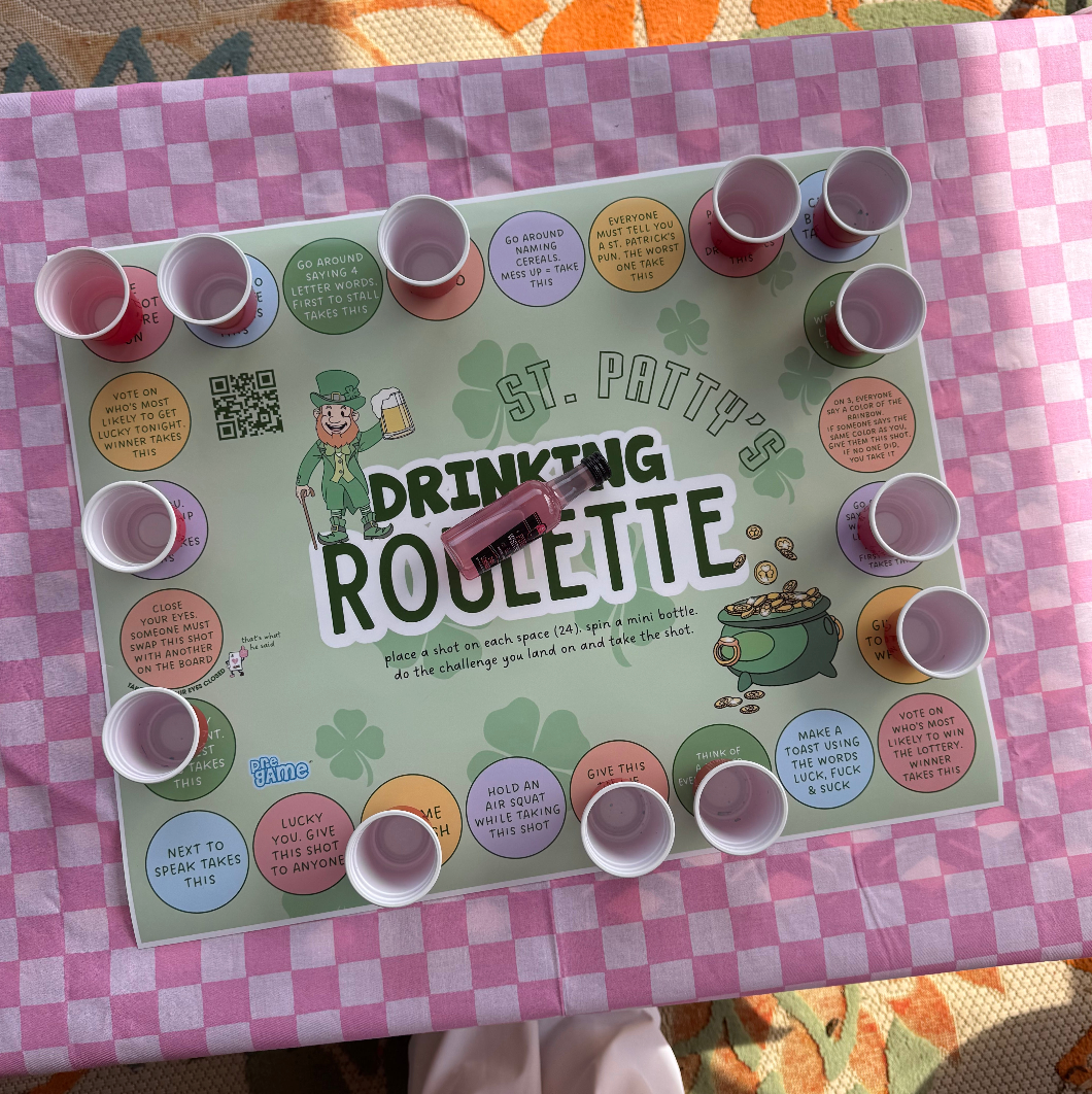 ST. PATRICK'S DRINKING ROULETTE