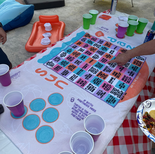 SUN DAZE DRINKING GAME TOWEL
