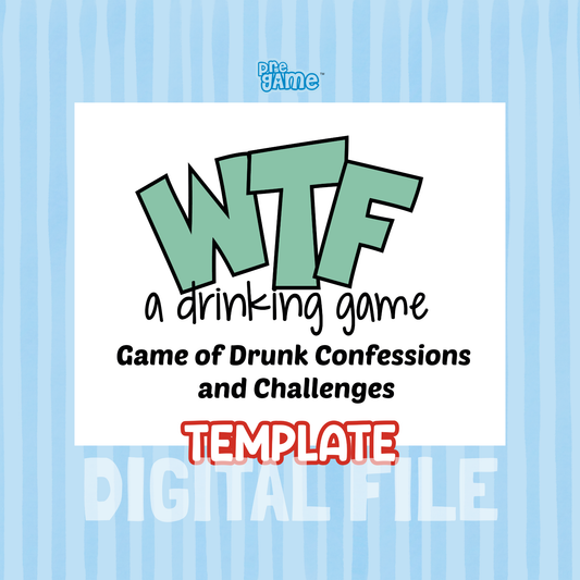 WTF TEMPLATE | DIY board game