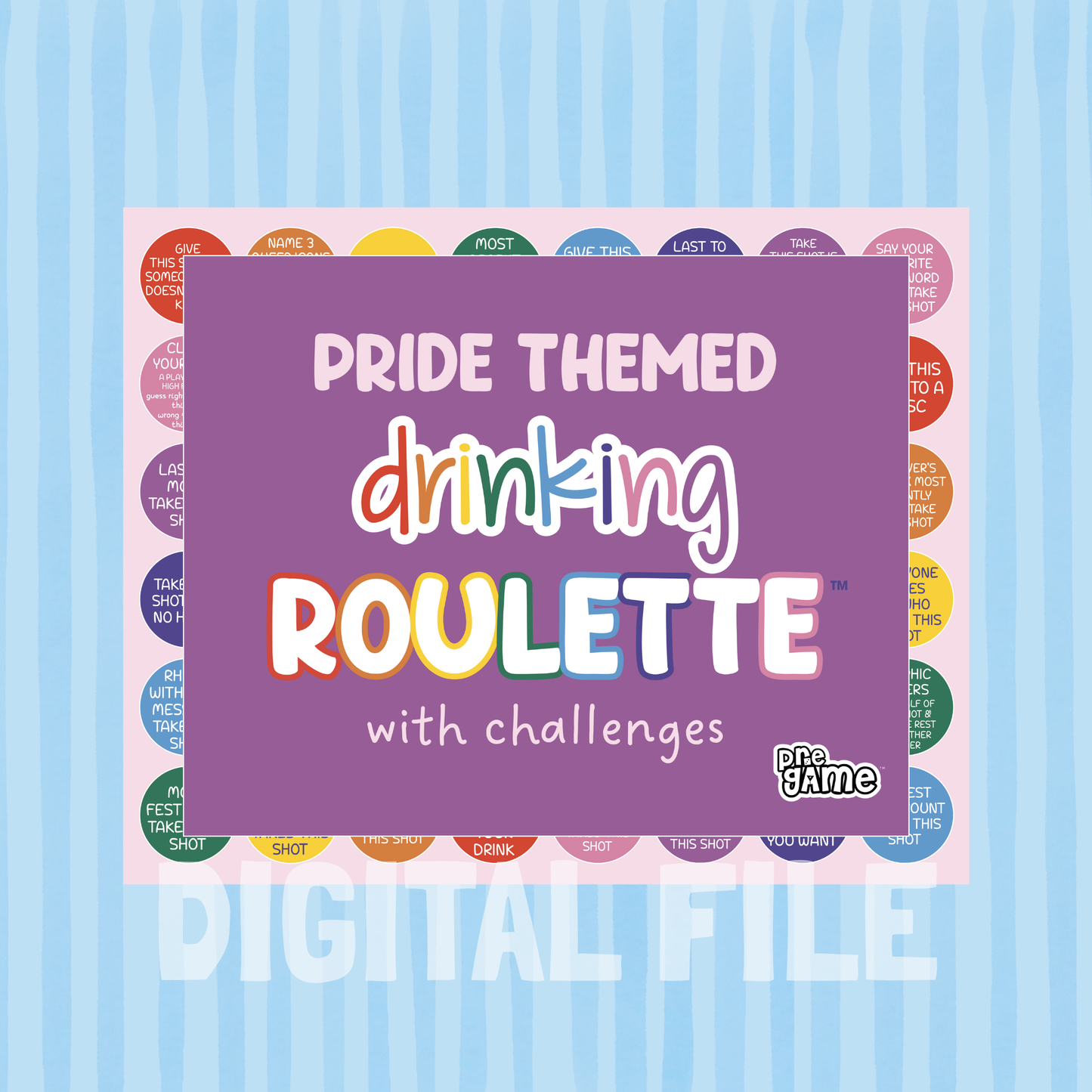 PRIDE DRINKING ROULETTE