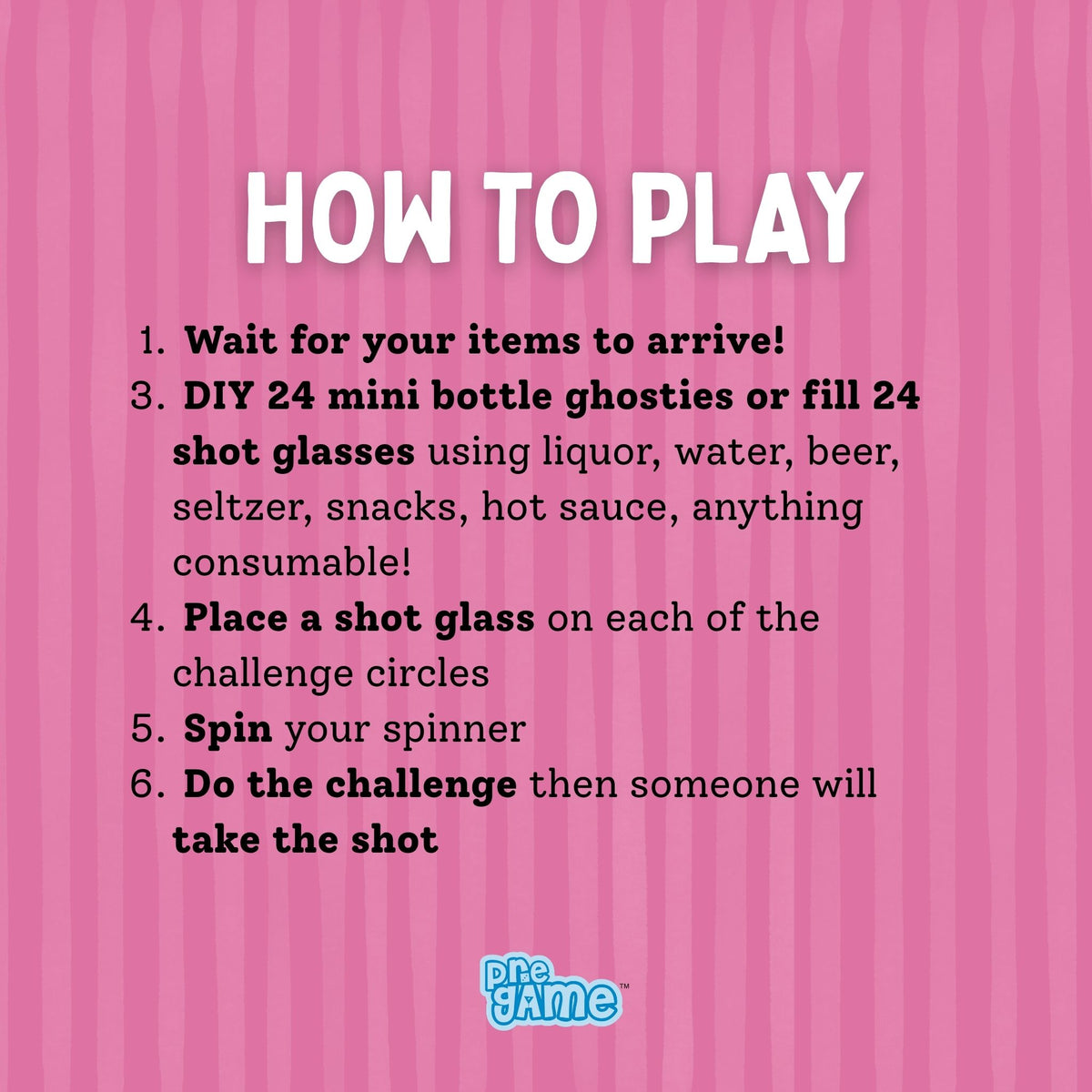 (SHIPS TO YOU) DRINKING ROULETTE