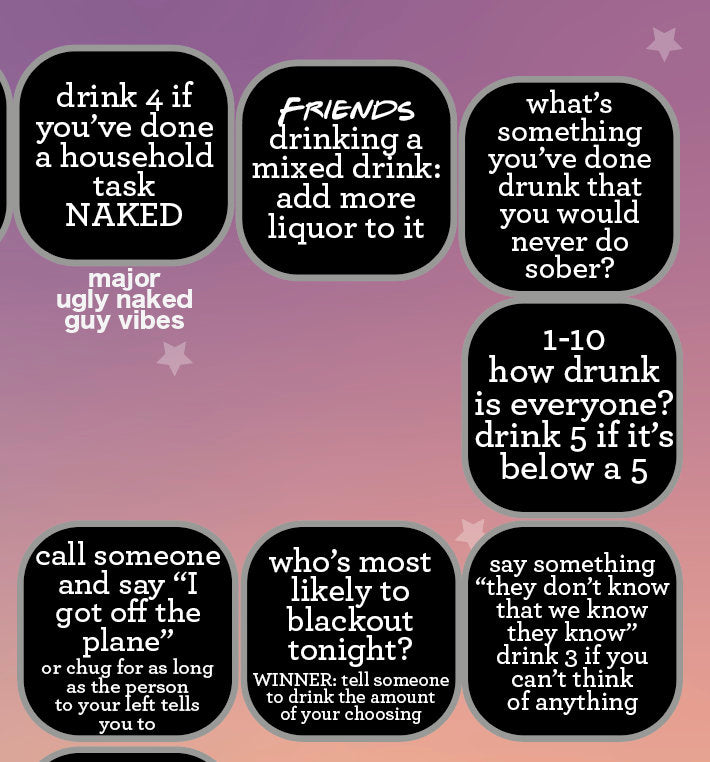THE ONE WHERE THEY GOT DRUNK | Friends Themed Drinking Game