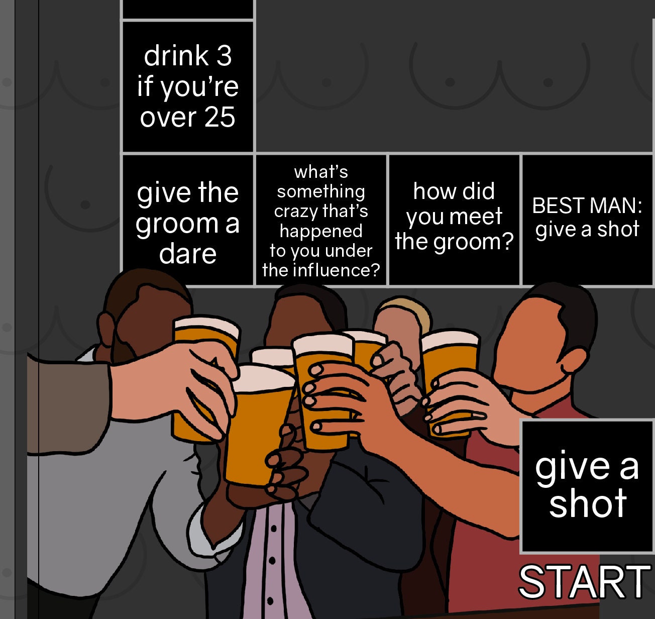 BOOZY BACHELOR'S