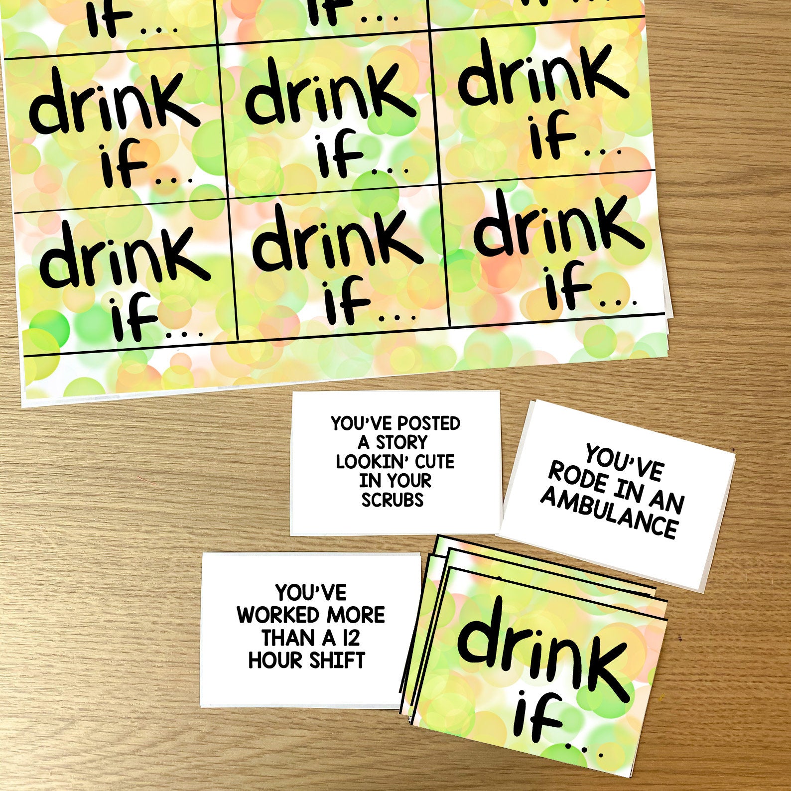 DRINK IF | Nursing Edition