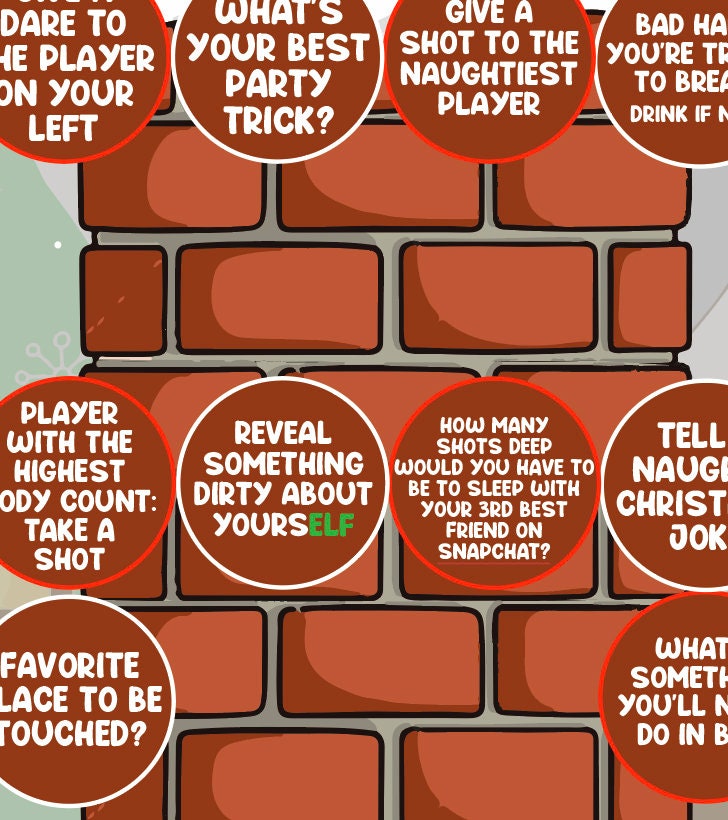 NAUGHTY SANTA | A Friendsmas Drinking Game