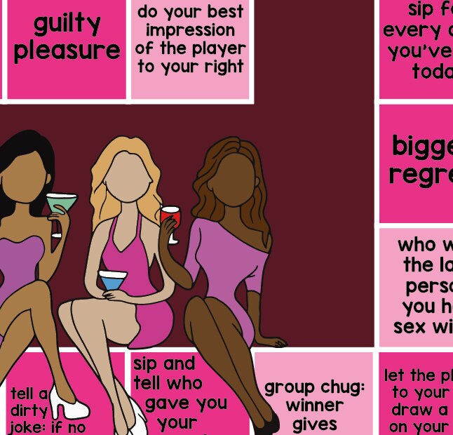 SIP-N-TELL | Galentines Game