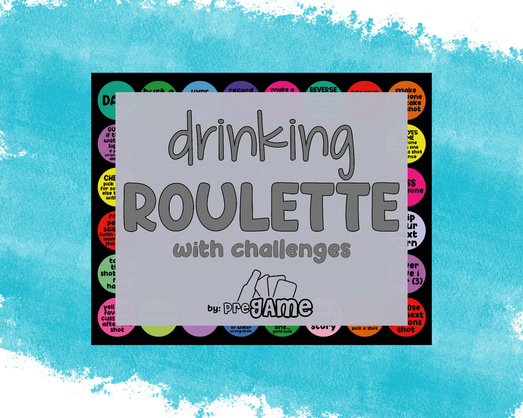 DRINKING ROULETTE | Shots & Challenges