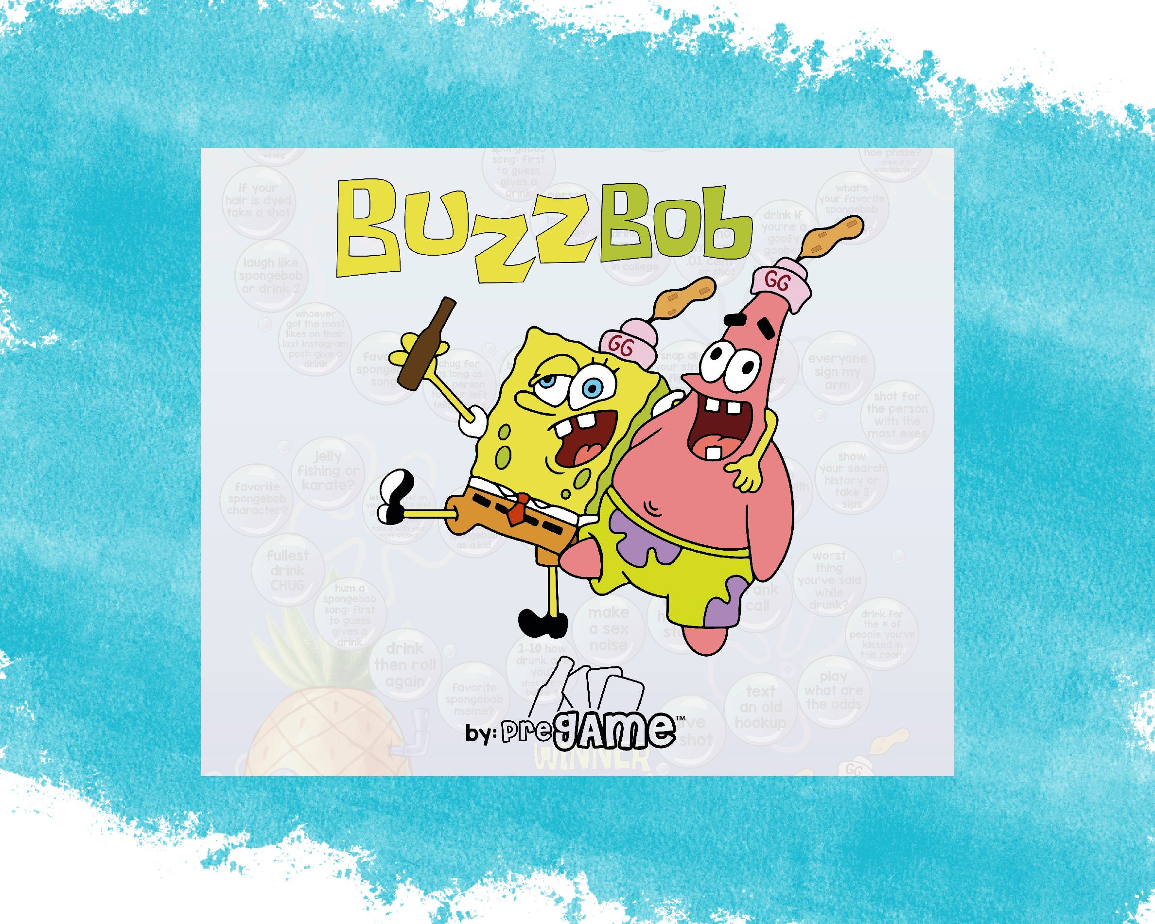 BUZZBOB | A SpongeBob Drinking Game