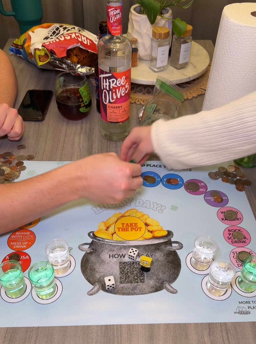 IT'S YOUR LUCKY DAY | St. Patricks Drinking & Betting Game
