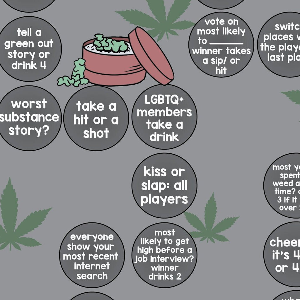 CROSSED | 420 Inspired Drinking & Smoking Game