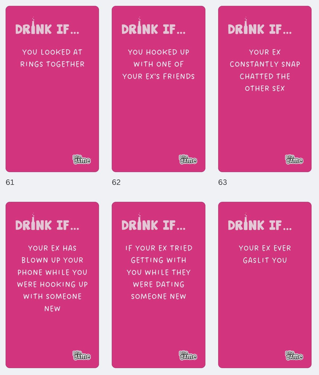 DRINK IF | Your Ex Edition