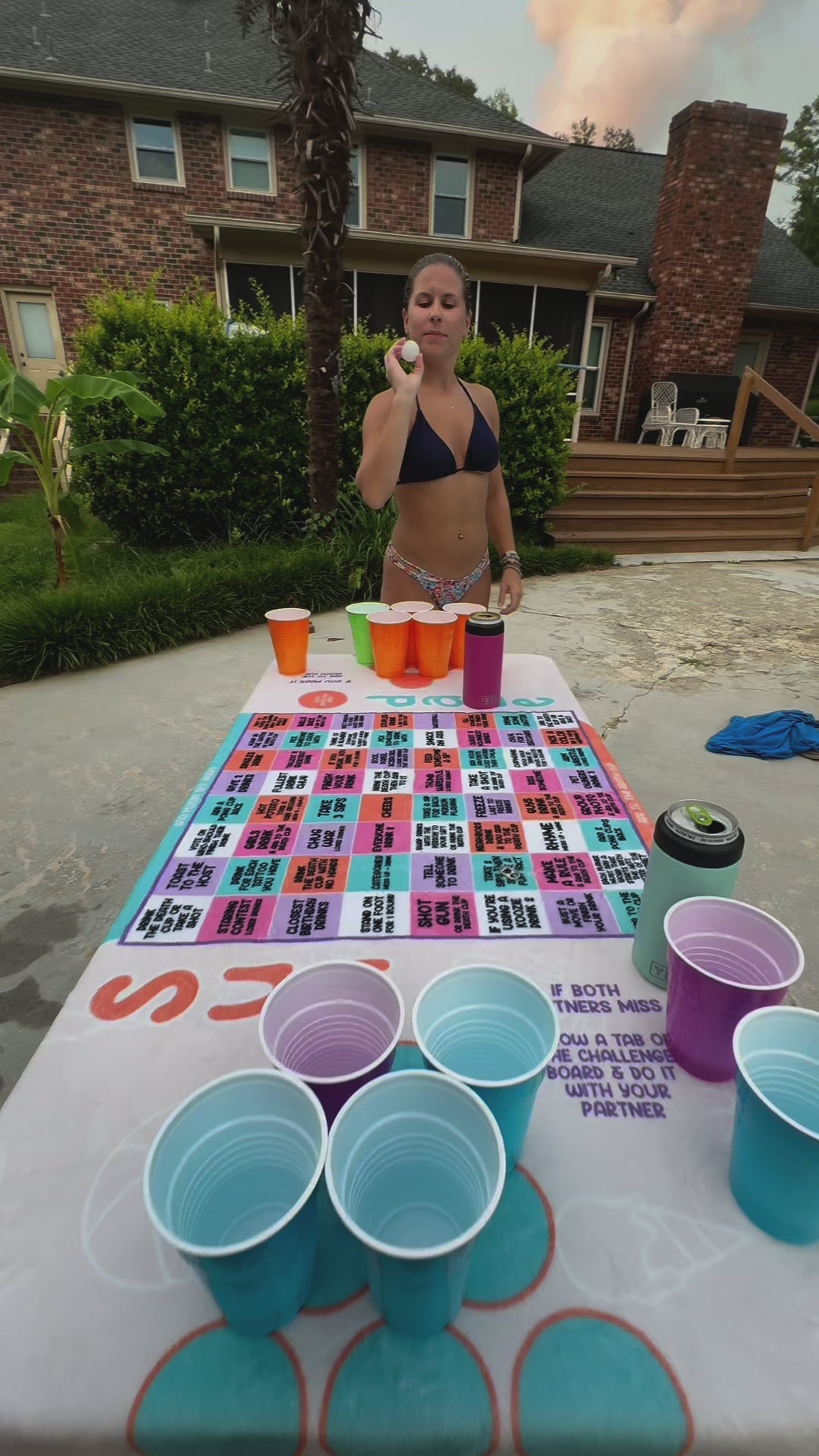 SUN DAZE | drinking game TOWEL
