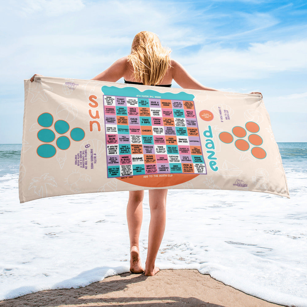 SUN DAZE | drinking game TOWEL